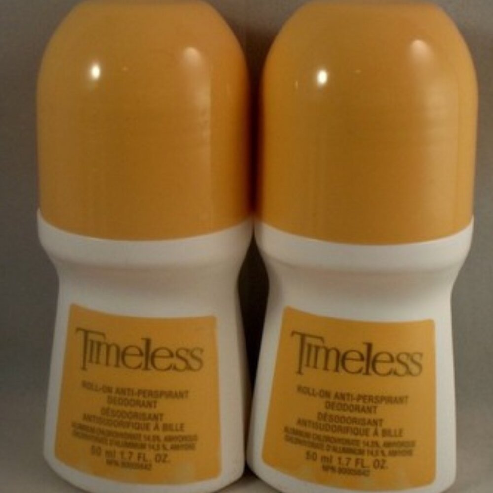 Set of TWO Avon Timeless Roll on Deodorants New